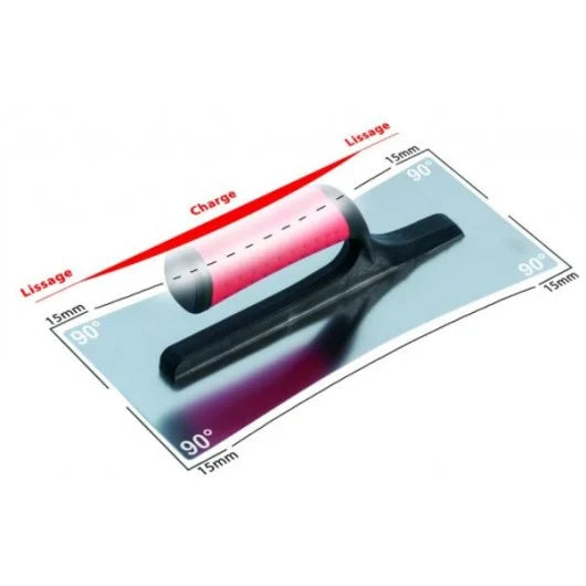 INOX špakteļlāpstiņa ģipškartonam