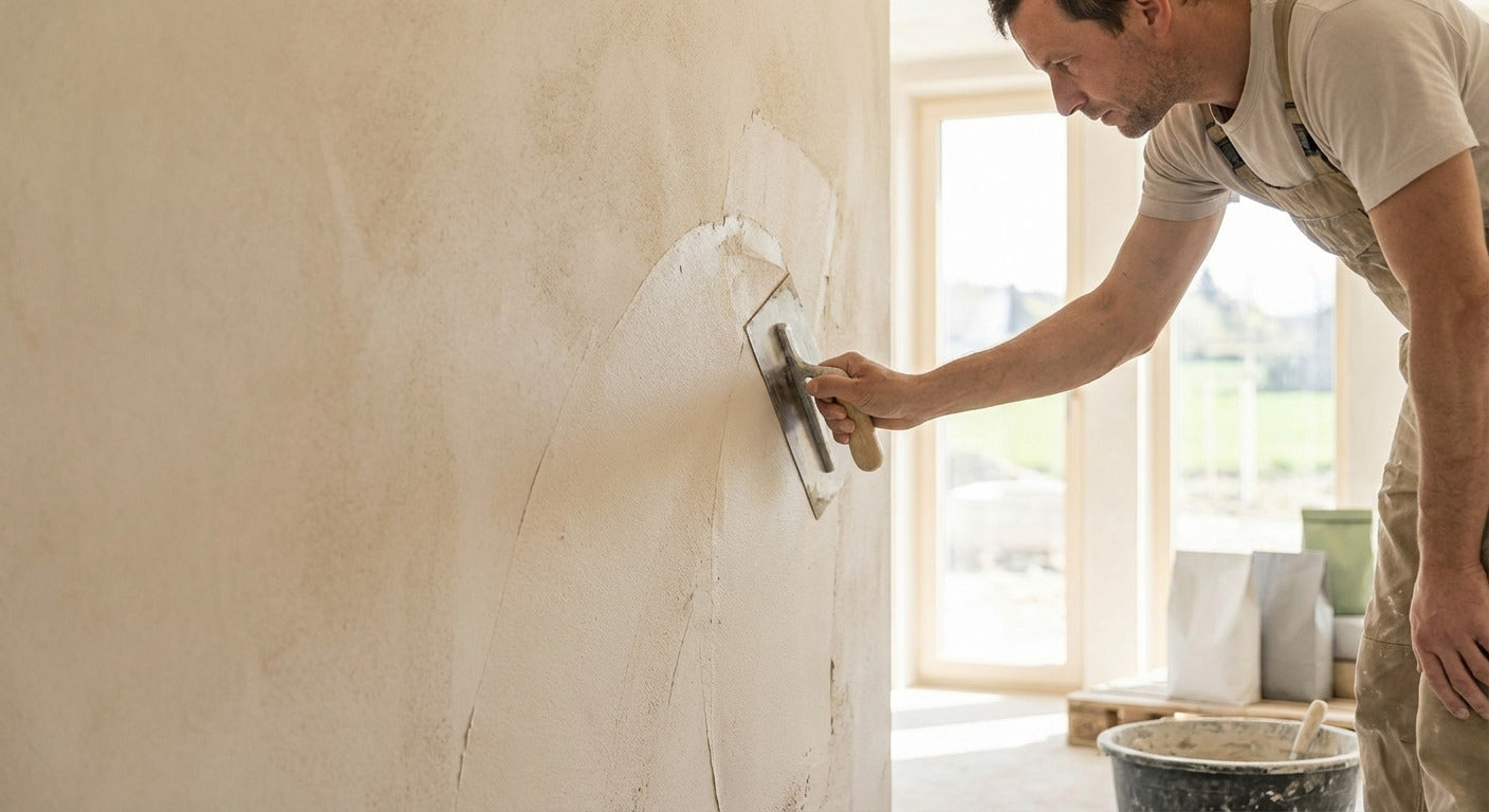 Gatavi kaļķa apmetumi un mūrjavas ar dabīgu faktūru restaurācijas un apdares darbiem